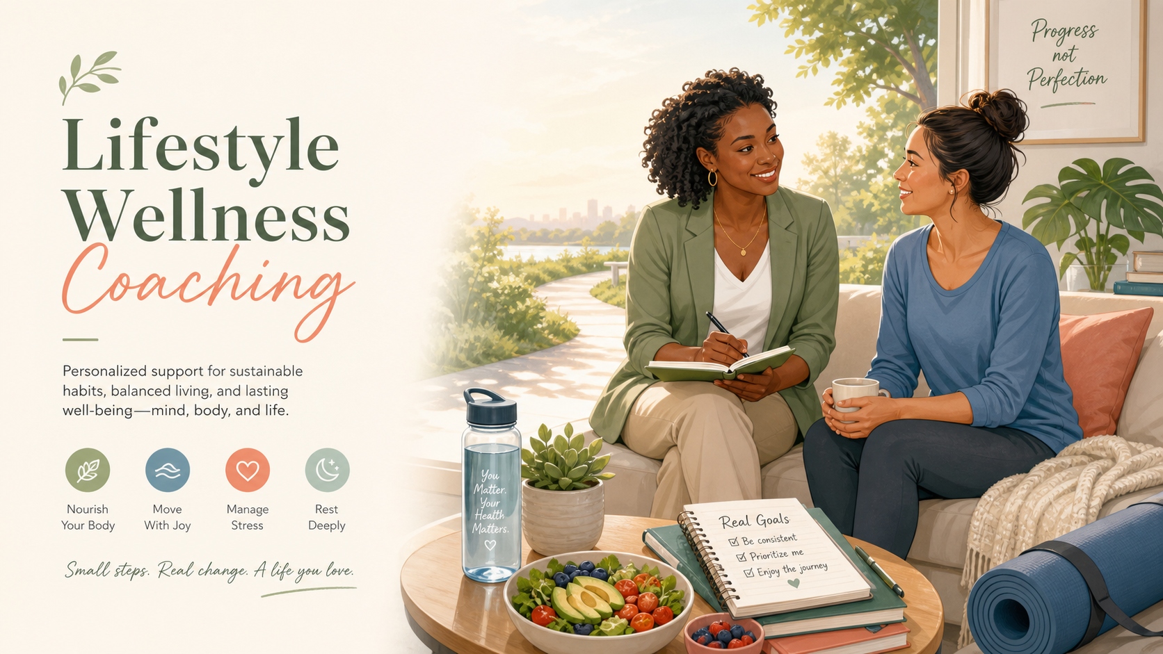 Lifestyle wellness coaching — Victorious Living Foundation