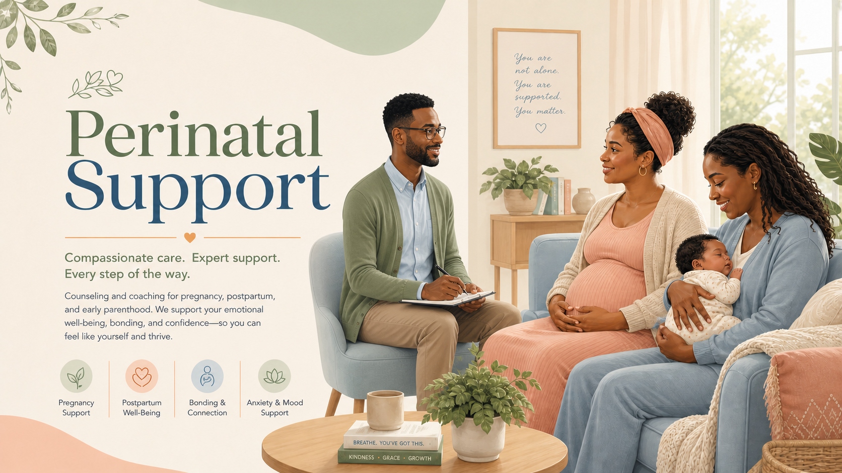 Perinatal support and coaching — Victorious Living Foundation