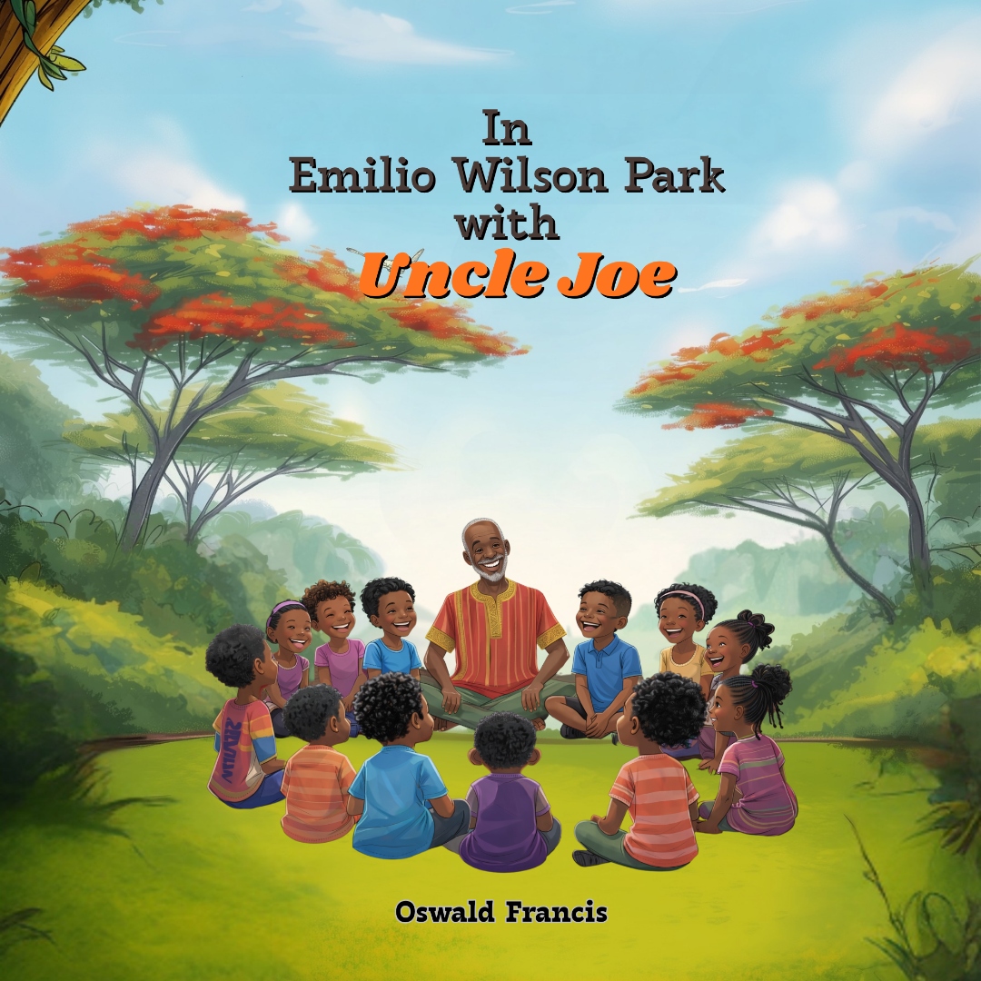 In Emilio Wilson Park with Uncle Joe