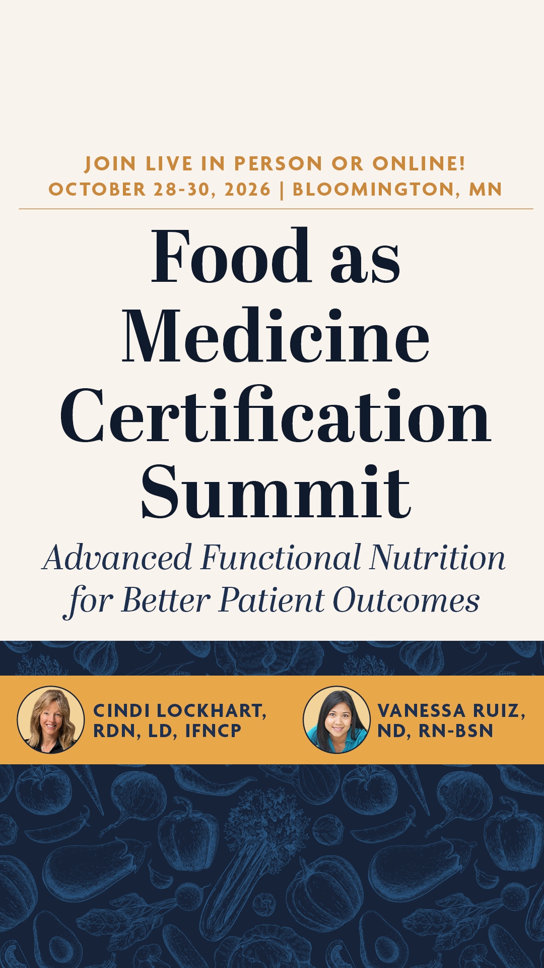 Food as Medicine Certification Summit 2026