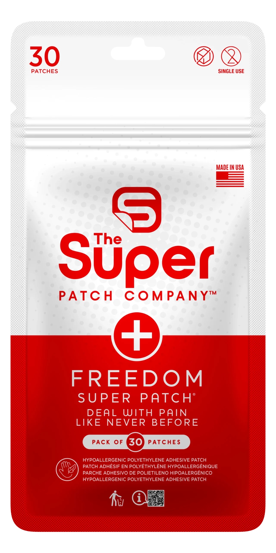 Freedom Super Patch — Deal with Pain Like Never Before