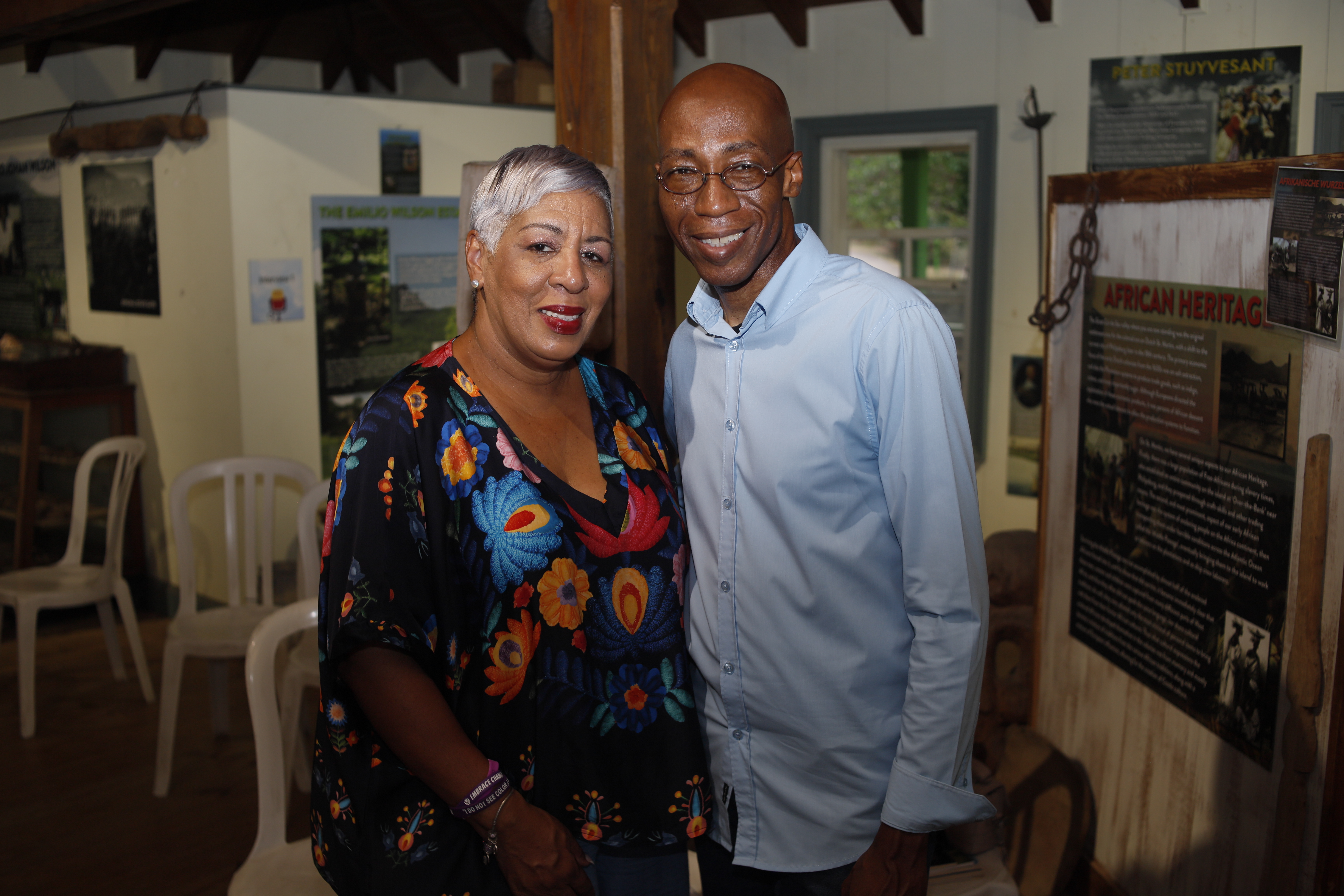 Roy Cotton Jr. and Jackie Vrolijk
