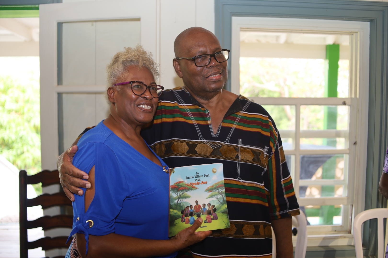 Mrs. Samuel and author Oswald Francis