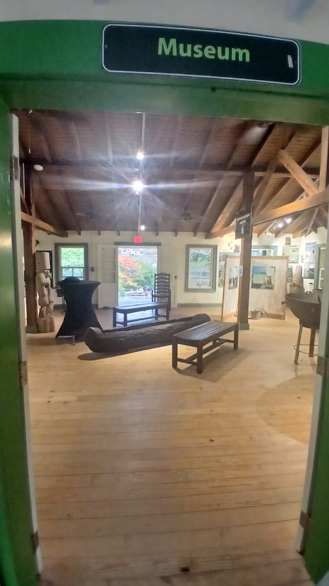 Interior of the Emilio Wilson Museum